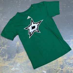 Adidas Dallas Stars NHL Arena Logo Shirt Medium Hockey Green